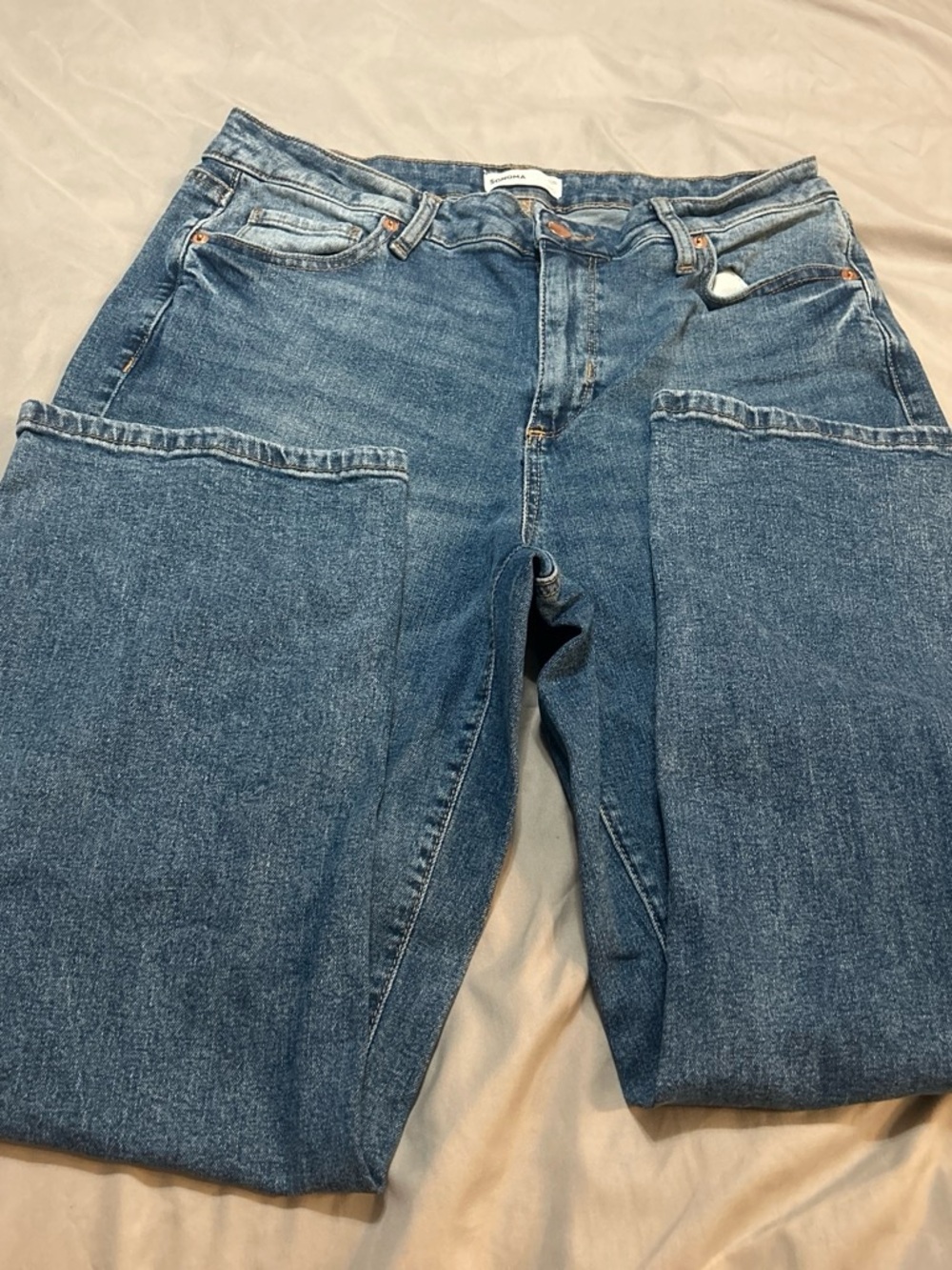 Sonoma Men's Relaxed Blue Carpenter Jeans